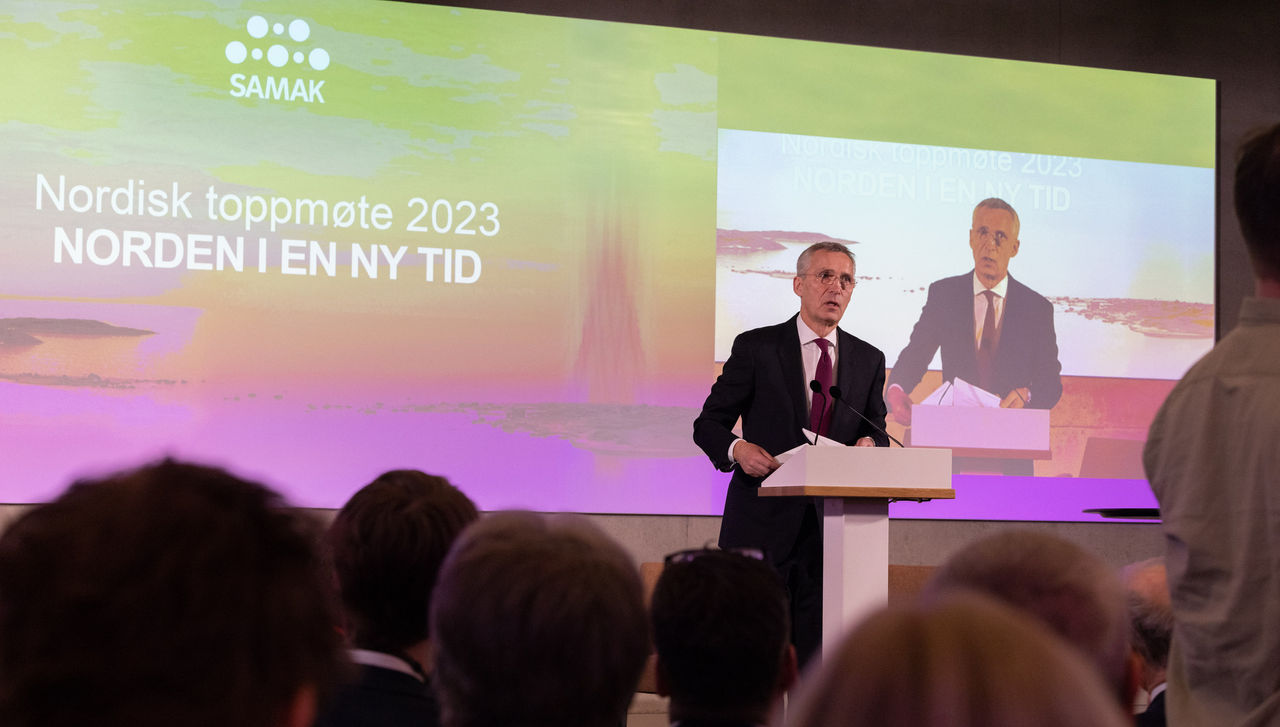 Opening speech by NATO Secretary General Jens Stoltenberg at the SAMAK Nordic Summit