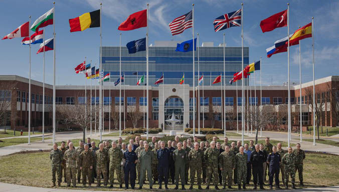 NATO Military Committee group photo at ACT