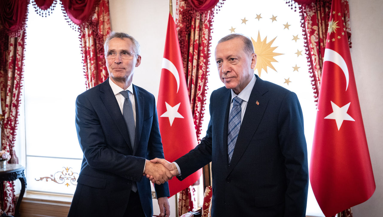 SecGen in in Istanbul for meeting with Erdogan and new MFA