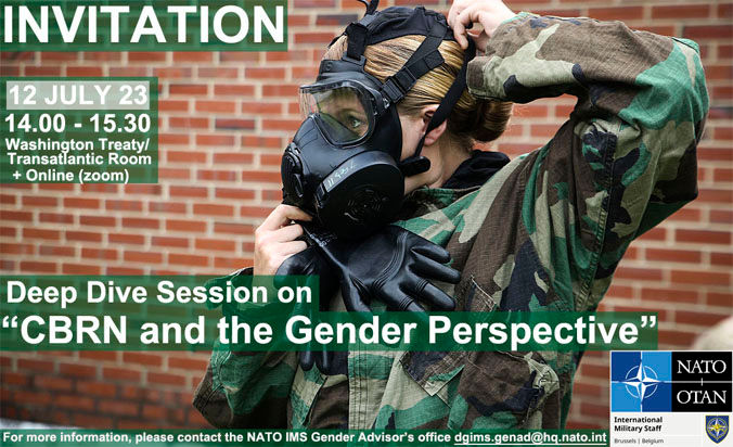 Deep Dive Recap: Chemical, Biological, Radiological and Nuclear (CBRN) Defence and the Gender Perspective 