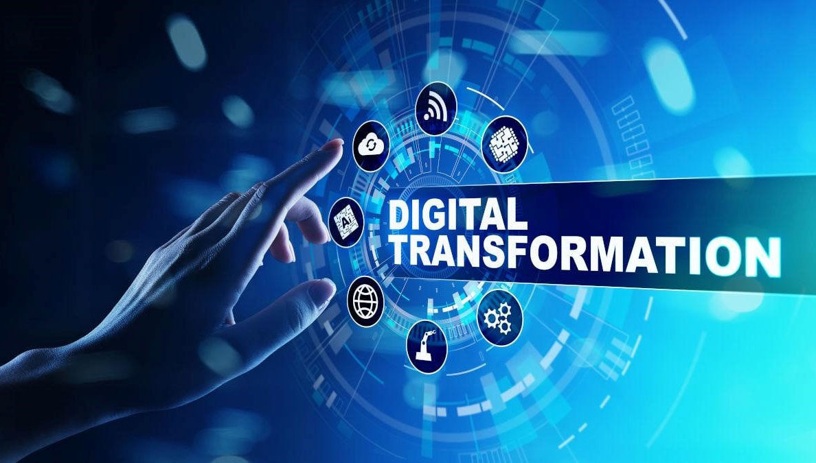 Digital transformation graphic
