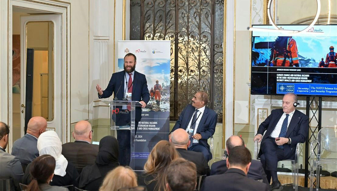 Experts on climate change from 16 countries - including NATO members and partners - as well as from NATO, the European Union and the African Union gathered in Rome (Italy), from 19 to 21 November 2024, to examine some of the most pressing climate-related challenges facing Europe and the Mediterranean.