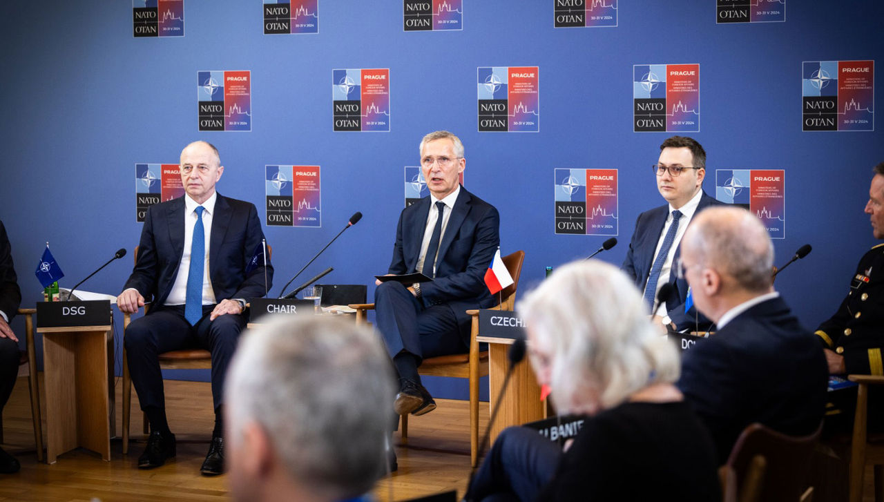 NATO Foreign Ministers concluded two days of meetings and events in Prague, Czech Republic on Friday (31 May 2024) with an informal session of the North Atlantic Council.