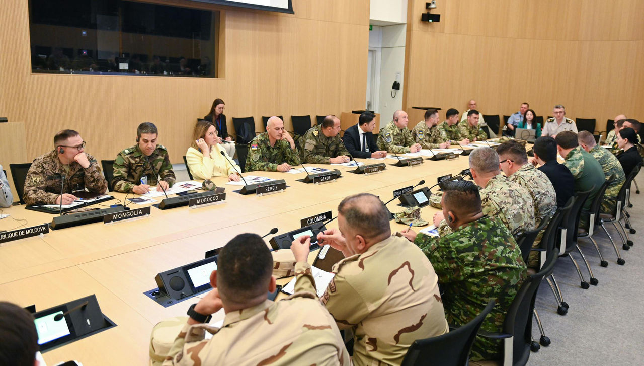 30 participants from 20 Partner countries across the globe visited NATO HQ to participate in the NATO Partner Staff Officers' Familiarization Programme