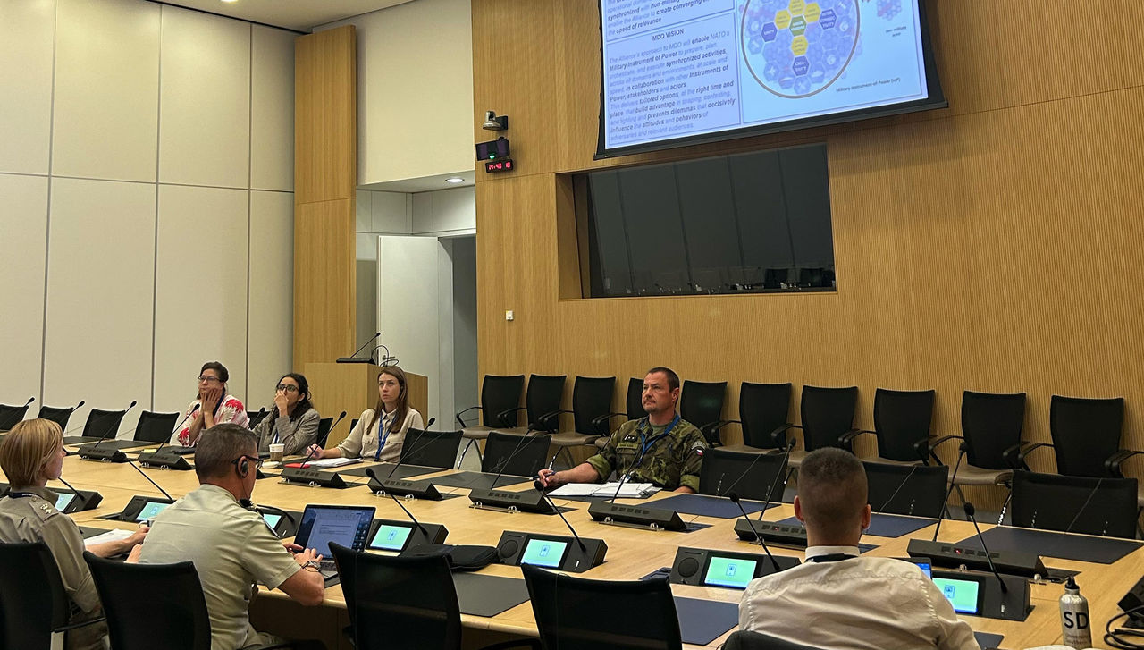 On 24 July 2024, the NATO International Military Staff (IMS) Office of the Gender Advisor (GENAD) hosted its monthly Deep Dive session on Multi-Domain Operations (MDO) and the Gender Perspective.