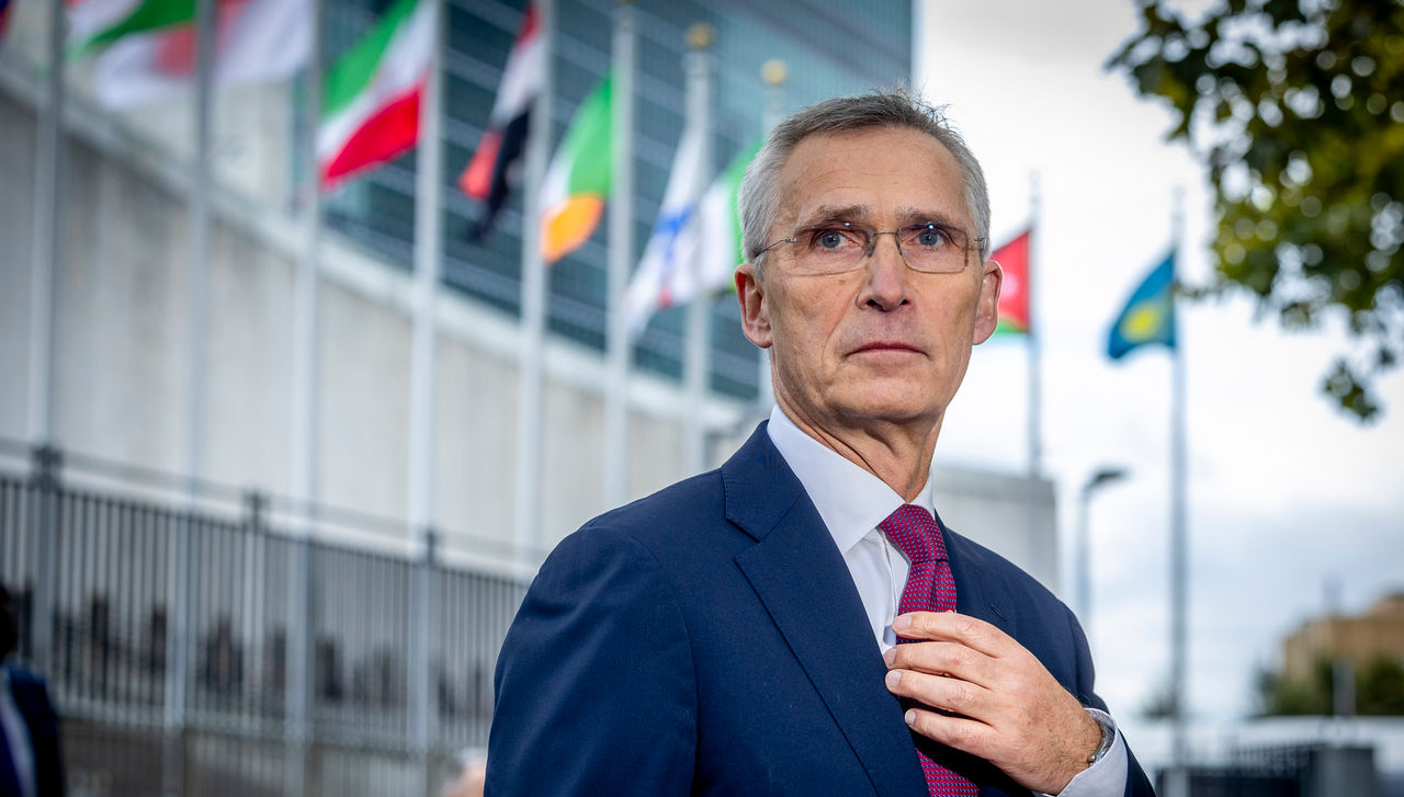 NATO Secretary General Jens Stoltenberg attends the 79th United Nations General Assembly in New York.