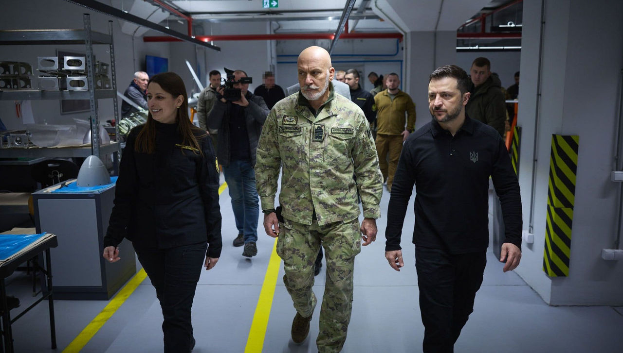 Chair of the NATO Military Committee visits Ukraine