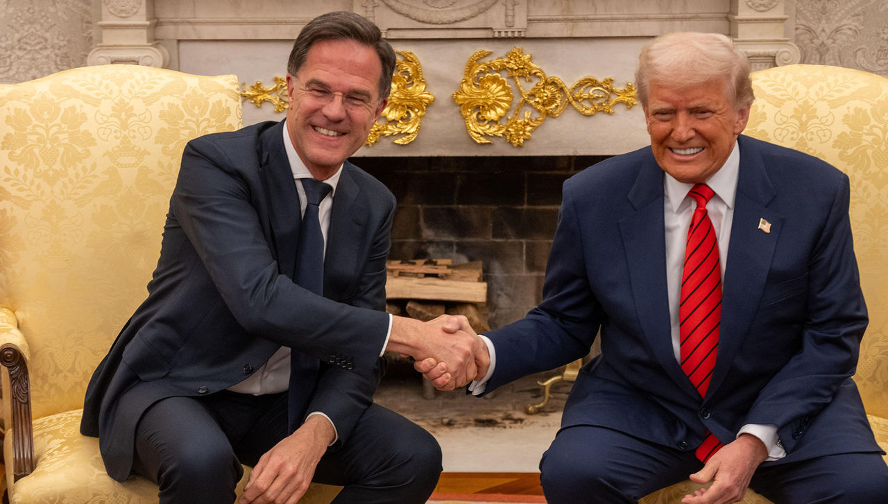 NATO Secretary General Mark Rutte with the President of the United States of America, Donald J. Trump at the White House