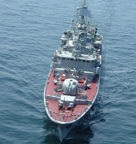 Ukrainian Frigate Joins OOS