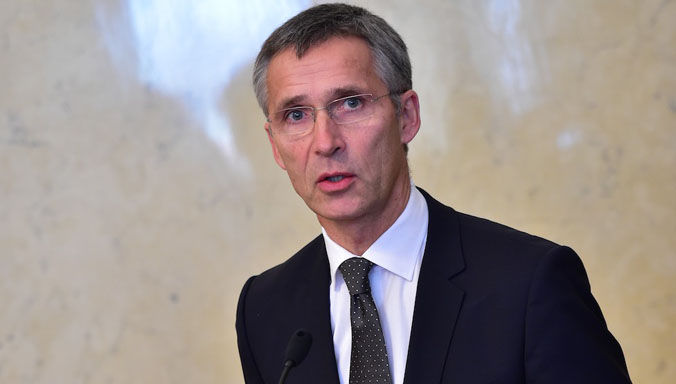 Prime Minister Taavi Roivas of Estonia during the bilateral meeting with NATO Secretary General Jens Stoltenberg