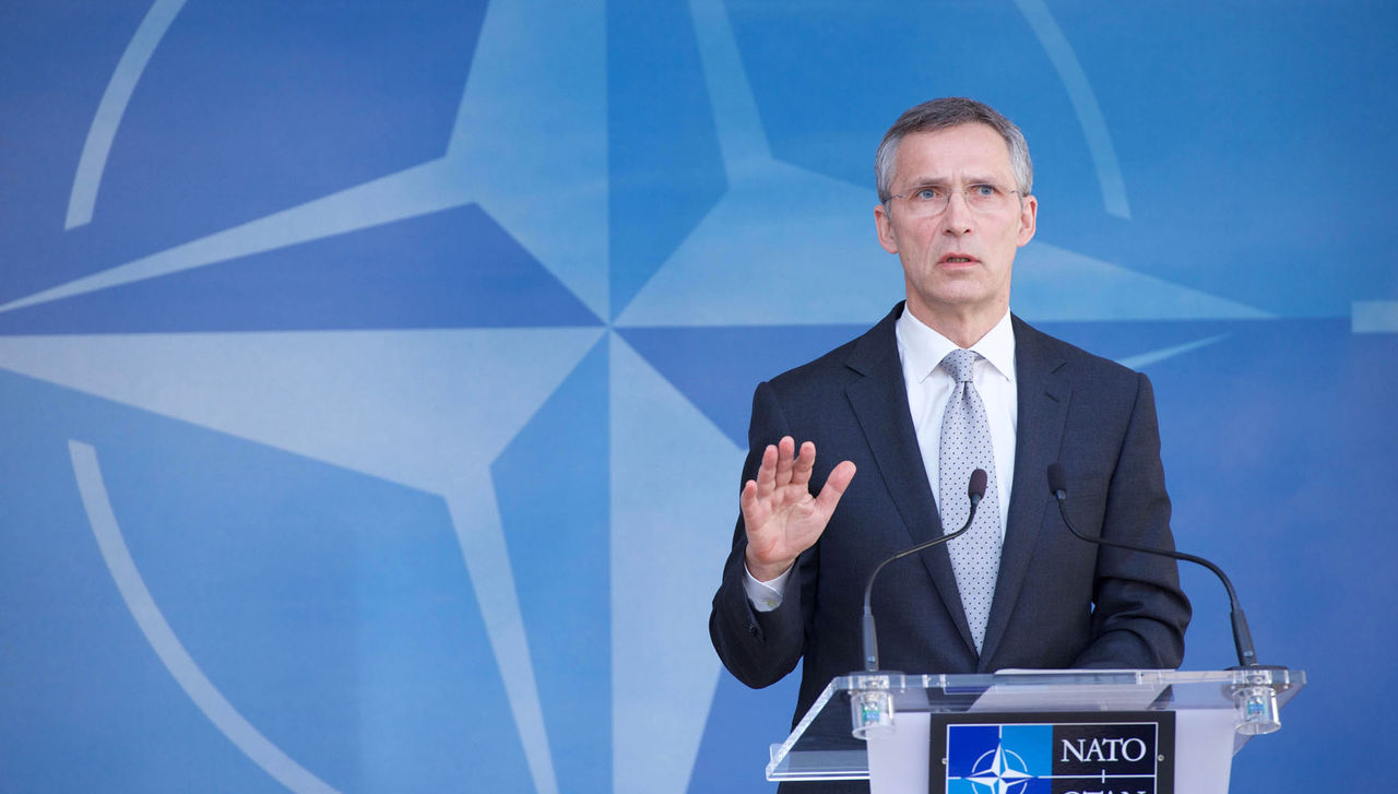 NATO Secretary General Jens Stoltenberg gave a statement following the attacks that took place in Brussels