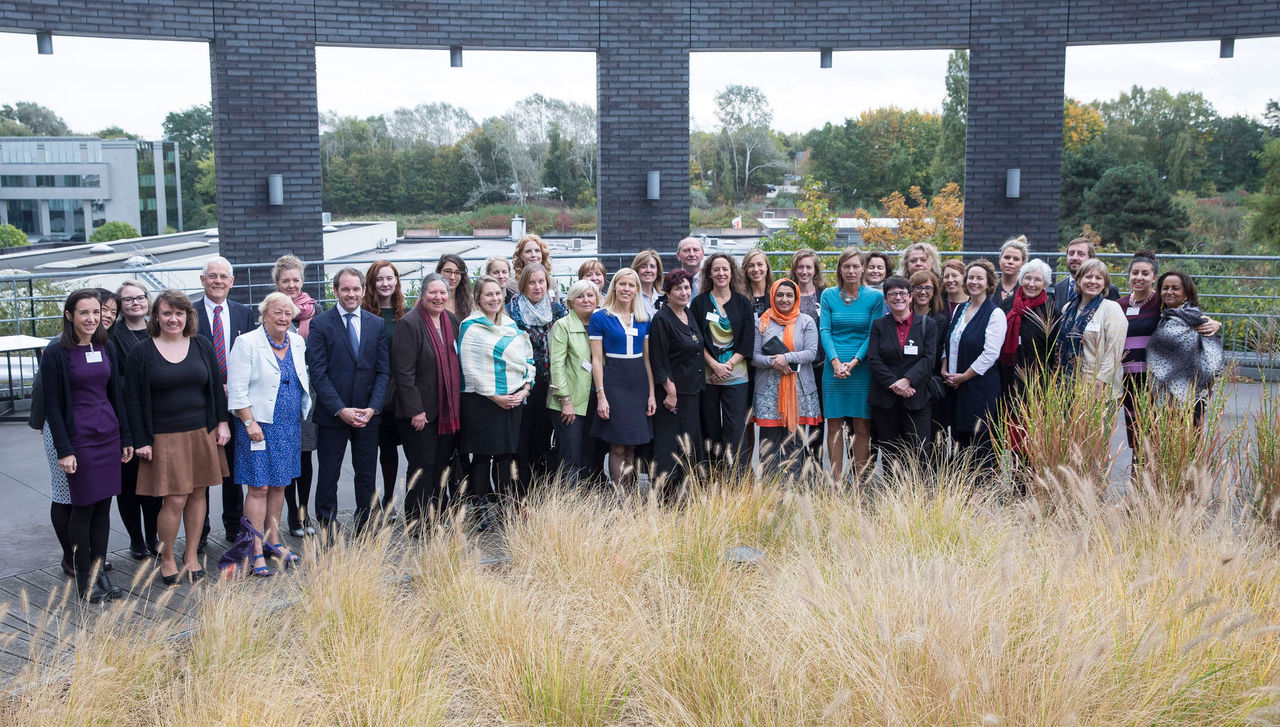Portraits of participants at the First Annual Meeting of the NATO Civil Society Advisory Panel (CSAP) on Women, Peace and Security at Van Der Valk Hotel Brussels Airport 18 October 2016. Photo: Erik Luntang