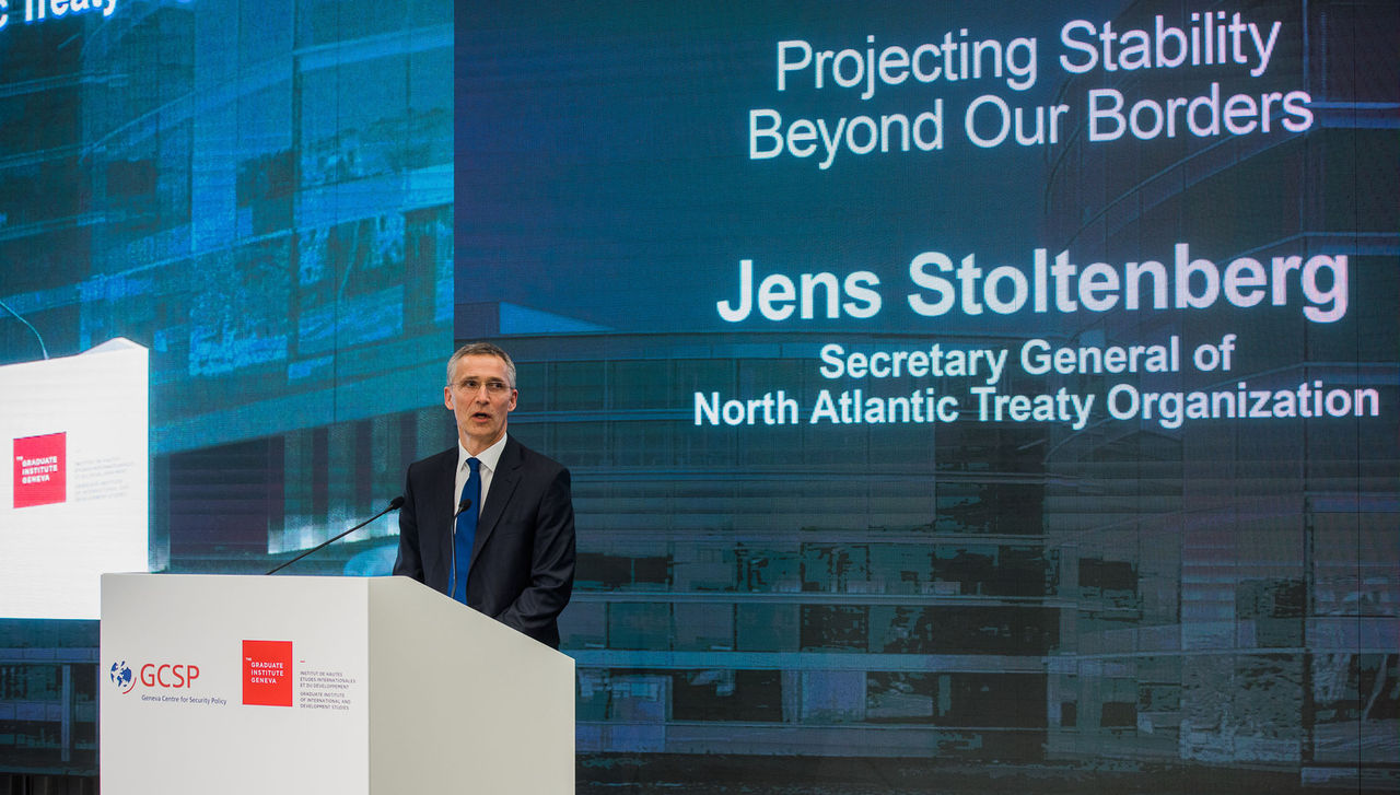 Projecting Stability Beyond our Borders- Speech by NATO Secretary General Jens Stoltenberg at a Townhall event co-hosted by the Geneva Centre for Security Policy and the Graduate Institute for International and Development Studies
