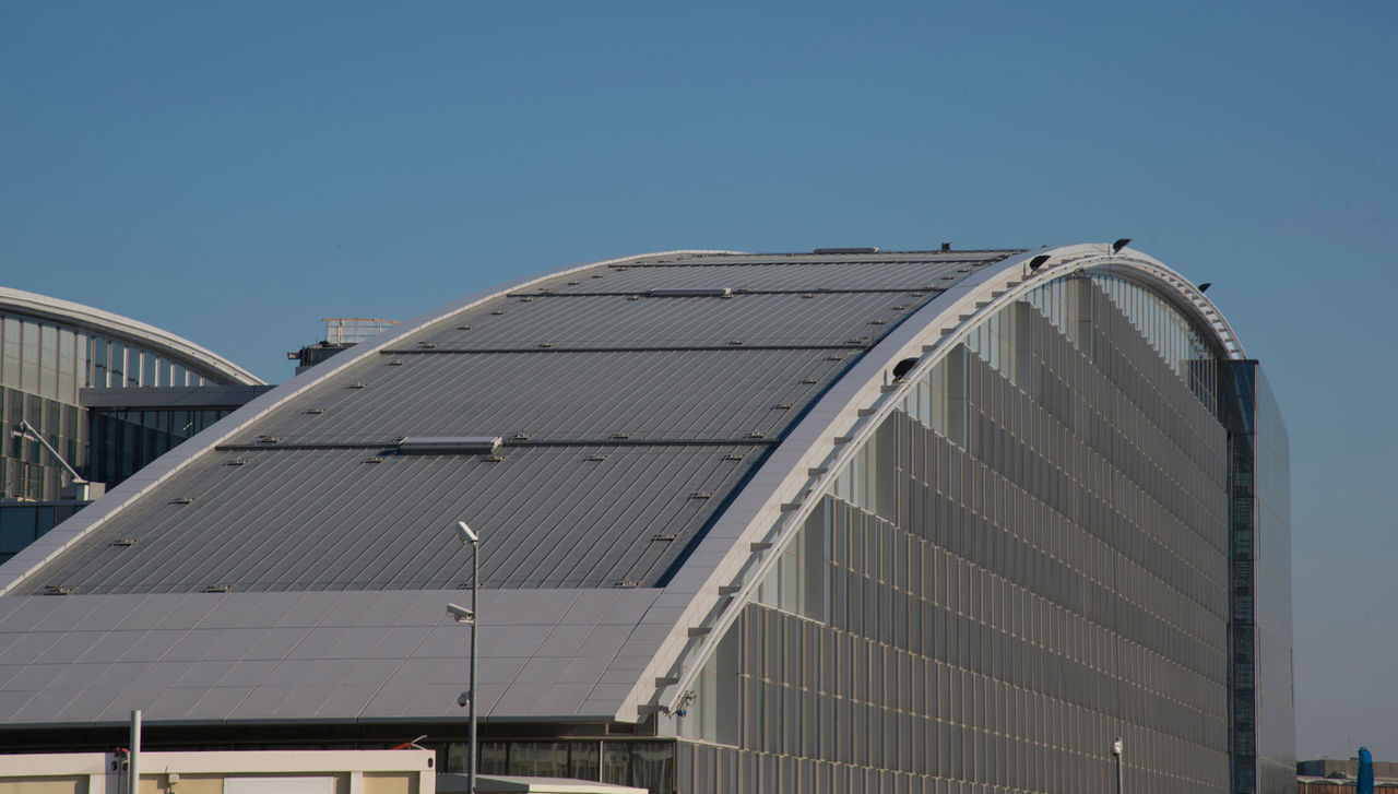 View on the main entrance