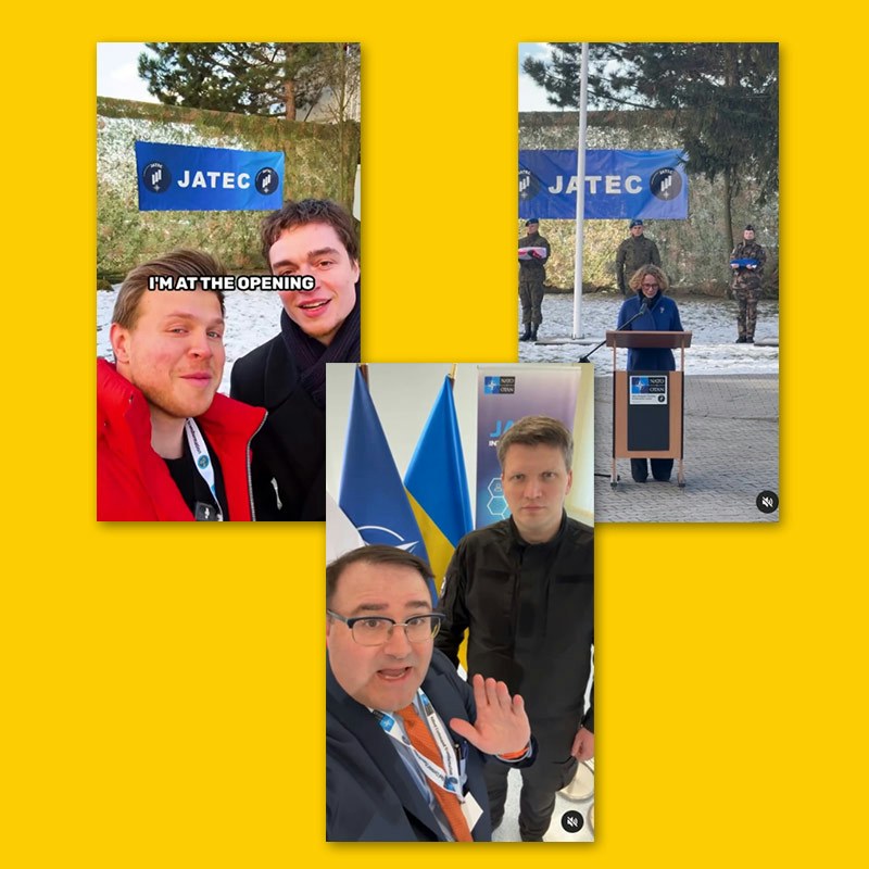 Creators witness a historic milestone in NATO-Ukraine cooperation