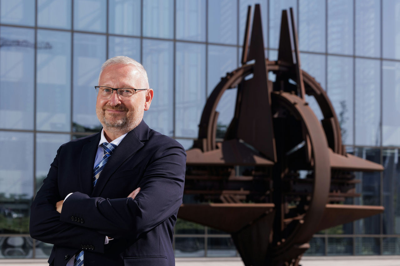 Portrait photo of Steen Søndergaard, NATO Chief Scientist
