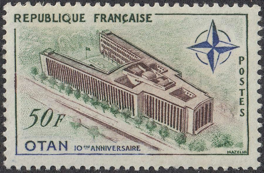 NATO stamp