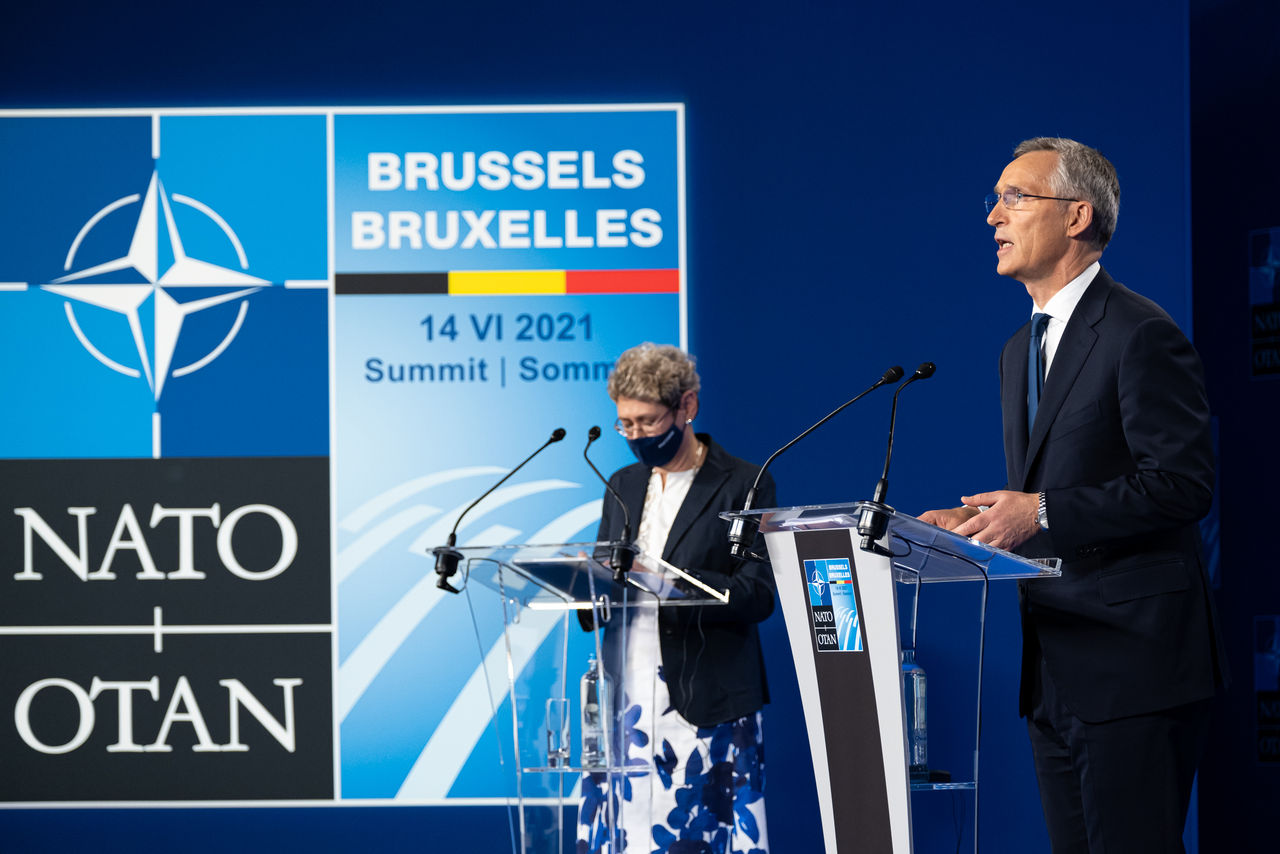 Press conference by NATO Secretary General Jens Stoltenberg following the NATO Summit in Brussels