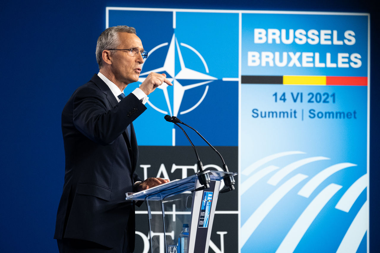 Press conference by NATO Secretary General Jens Stoltenberg following the NATO Summit in Brussels