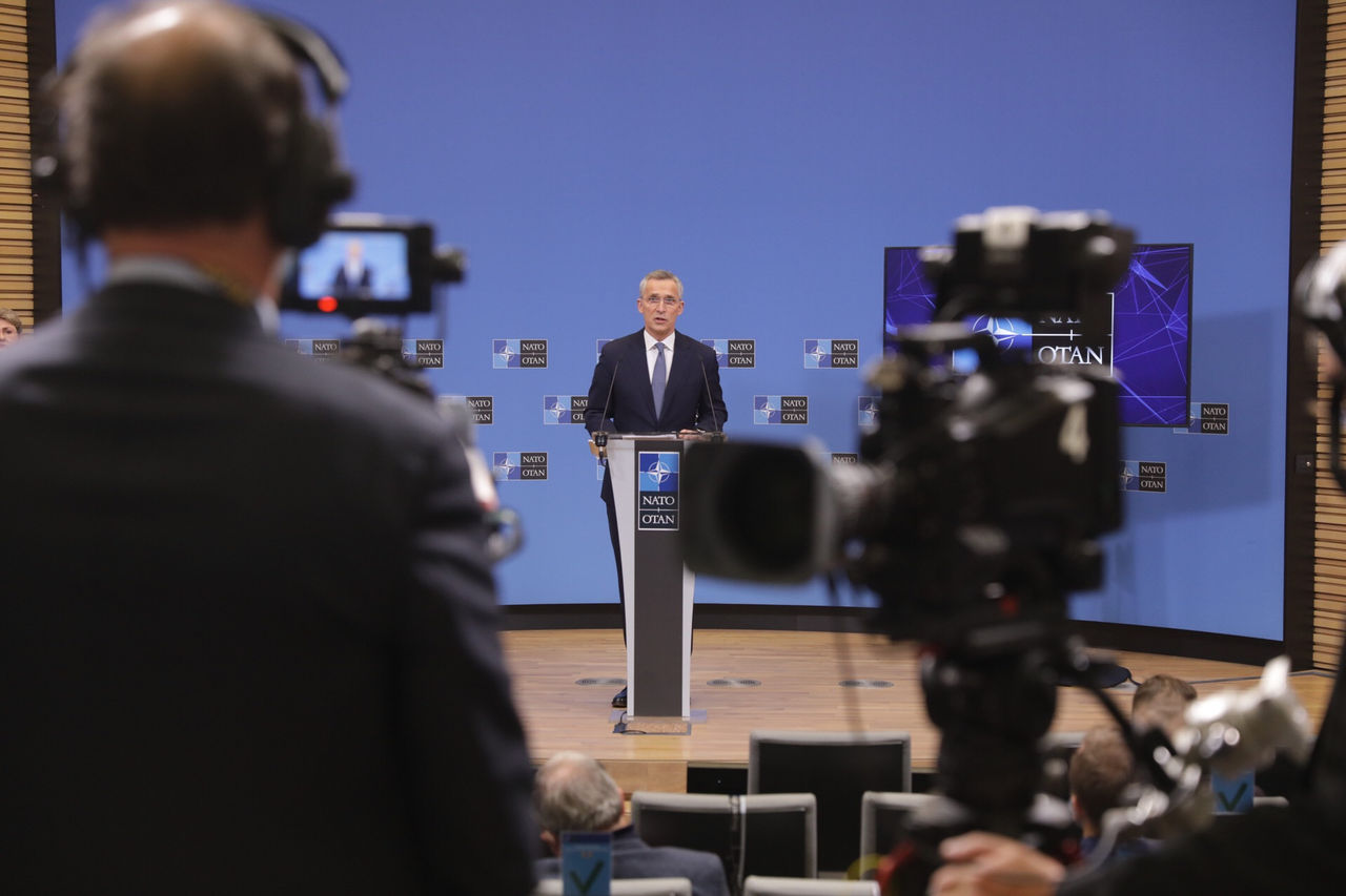 Press conference by NATO Secretary General Jens Stoltenberg following the meeting of the NATO-Russia Council at NATO Headquarters