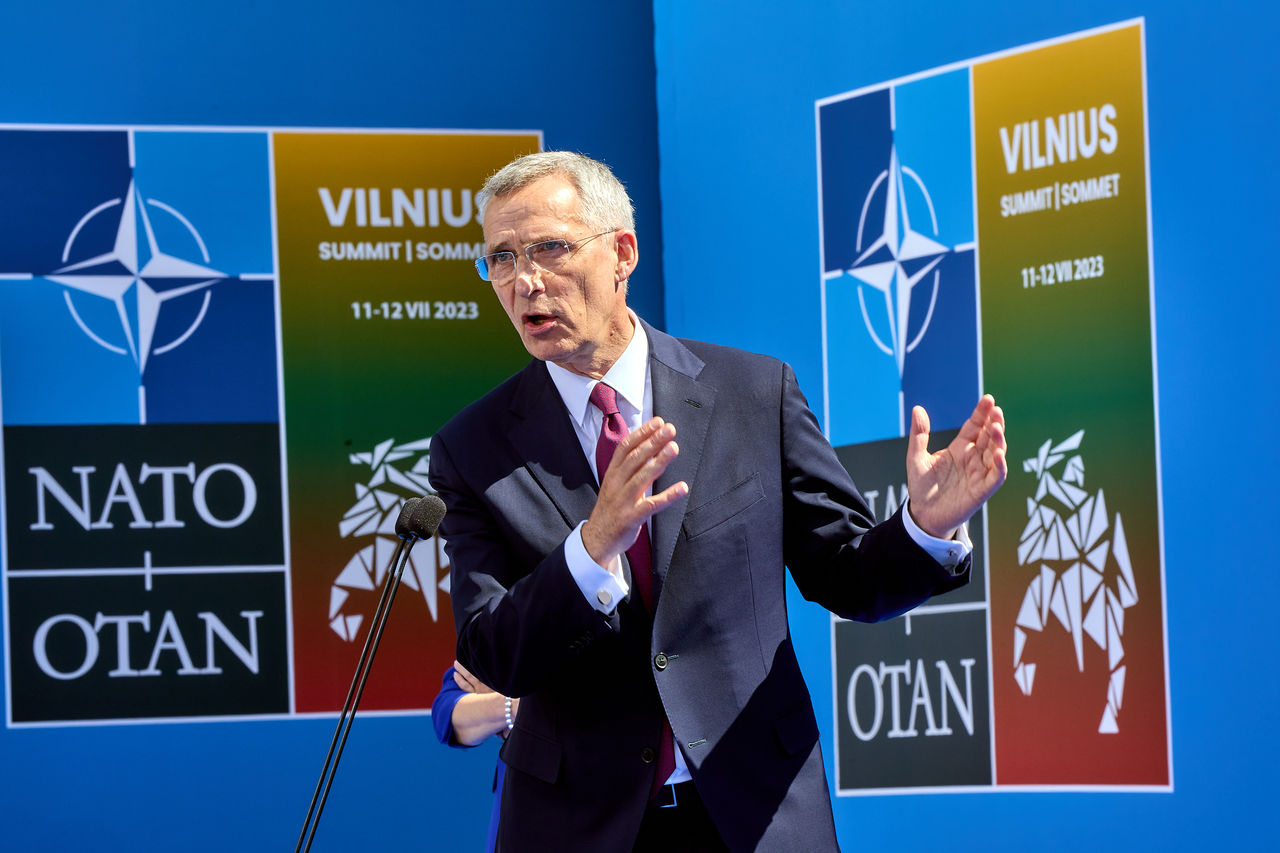 Doorstep statement by the NATO Secretary General Jens Stoltenberg