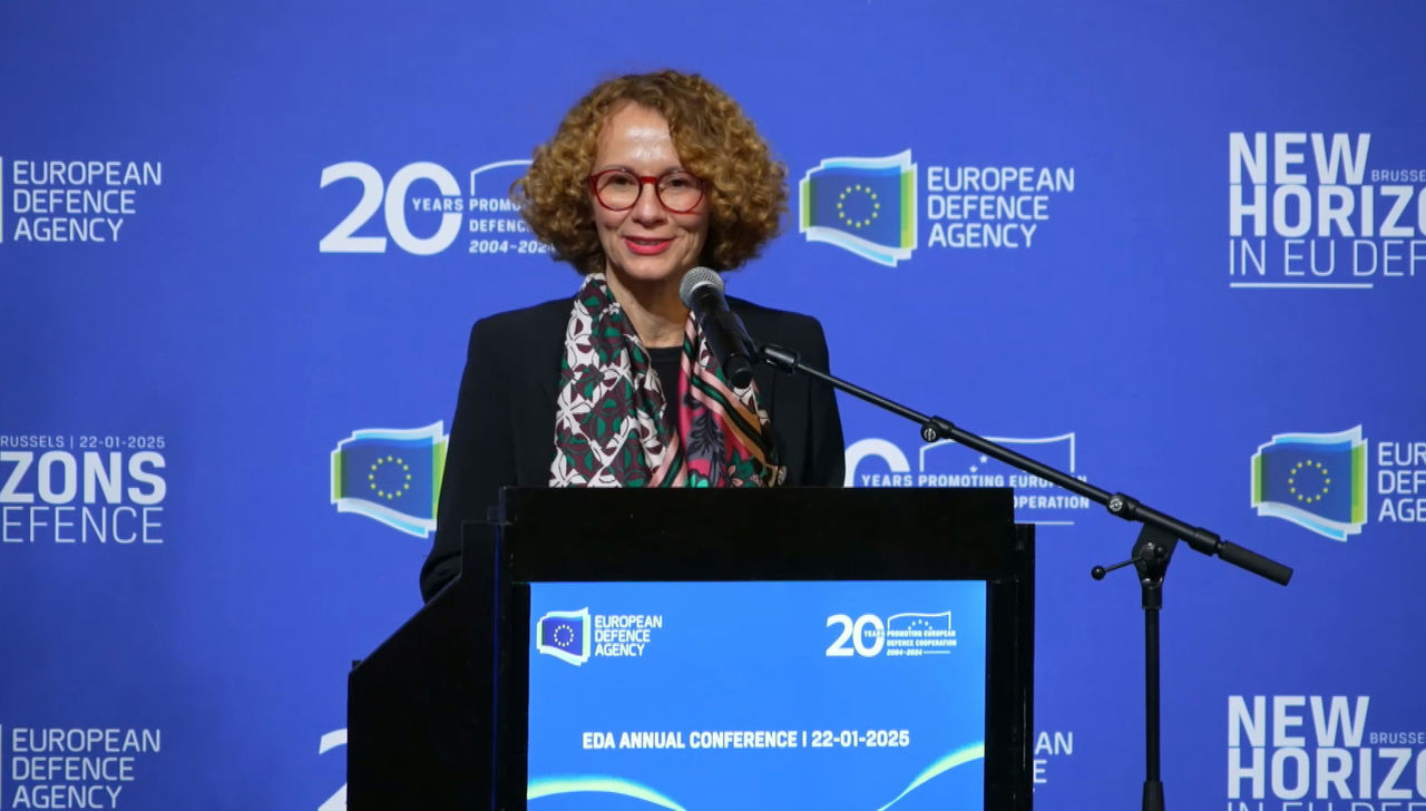 NATO Deputy Secretary General Radmila Shekerinska delivers keynote speech followed by an exchange of views at the Annual Conference of the European Defence Agency (EDA) on the topic “New Horizons in EU Defence”.