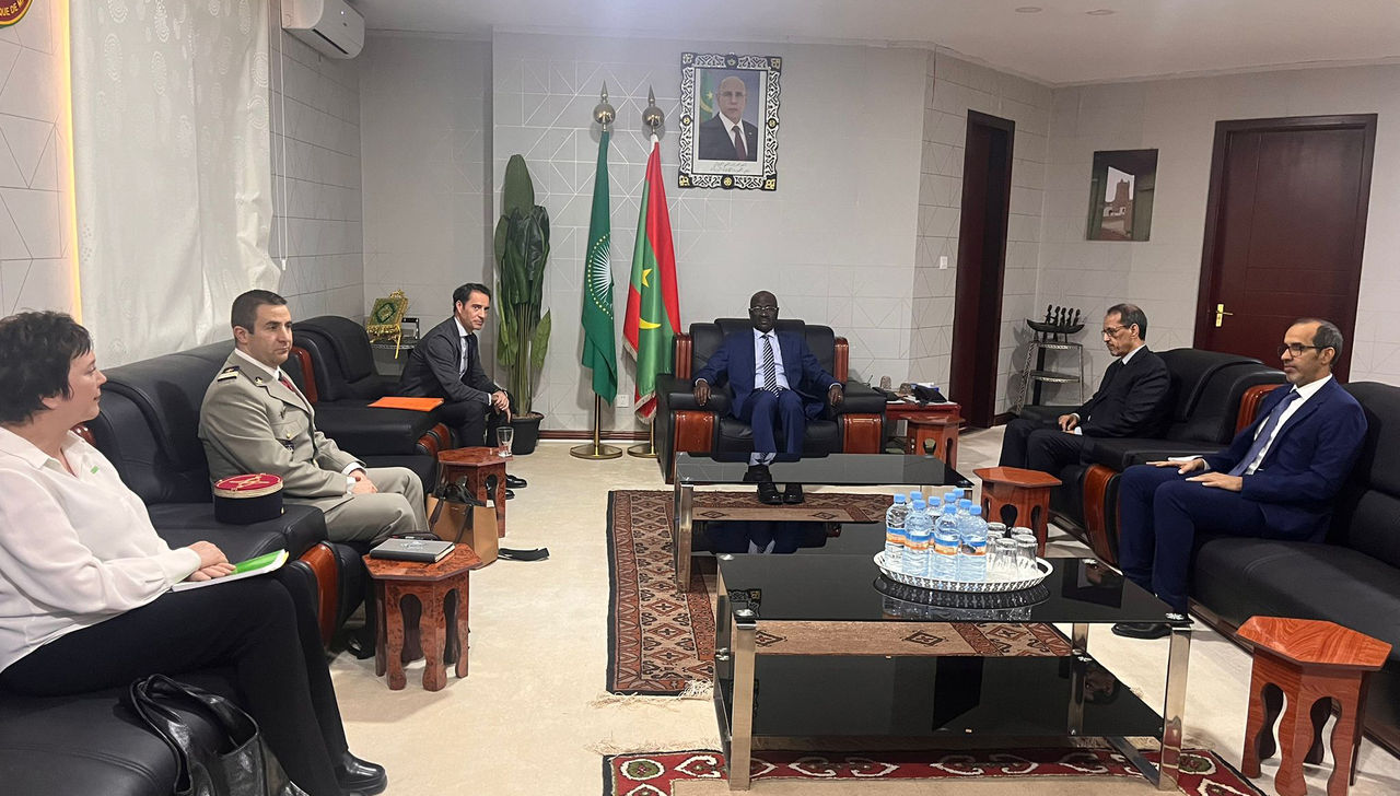 NATO’s Special Representative for the Southern Neighbourhood, Javier Colomina in Mauretania