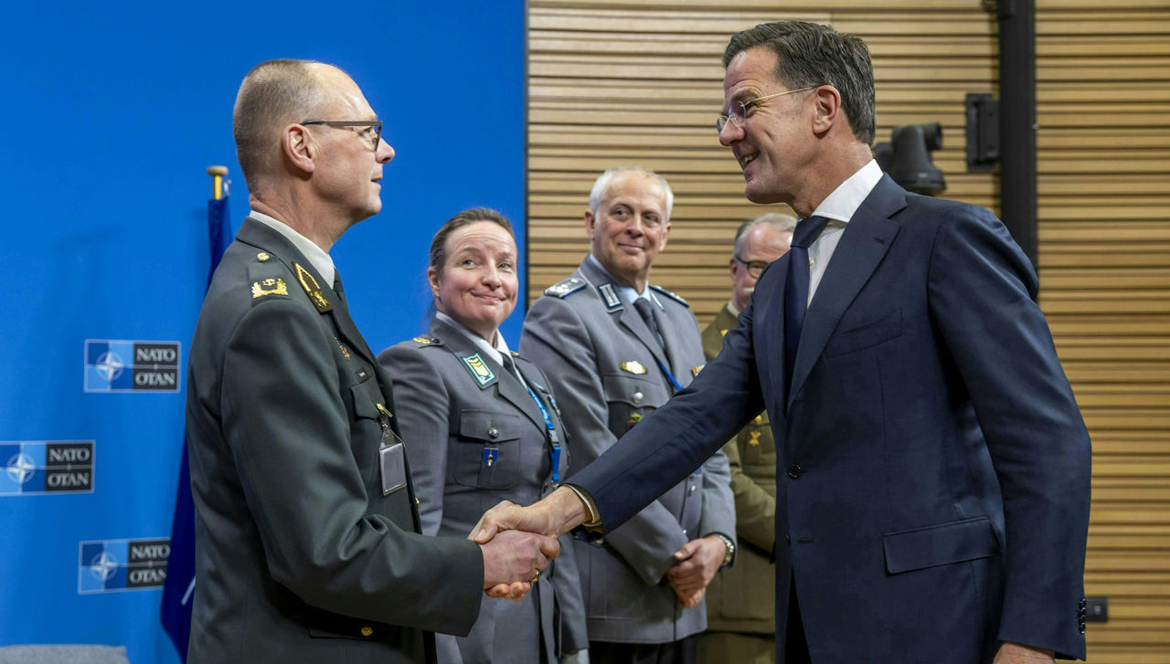 Marc Rutte, NATO Secretary General, adressing the Winter meeting of the reserve forces Marc Rutte, NATO Secretary General, adressing the Winter meeting of the reserve forces