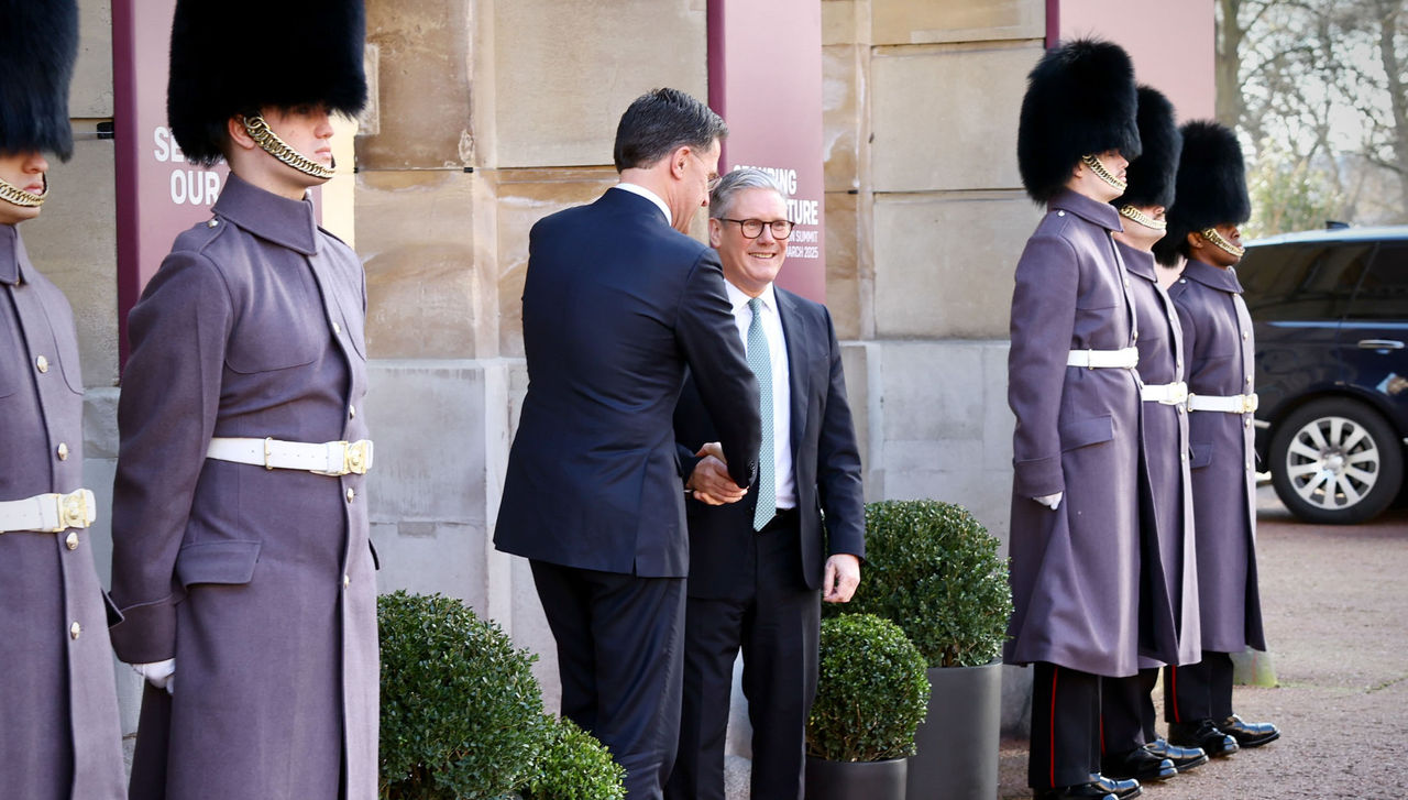 NATO Secretary General Mark Rutte meets with European leaders in the United Kingdom