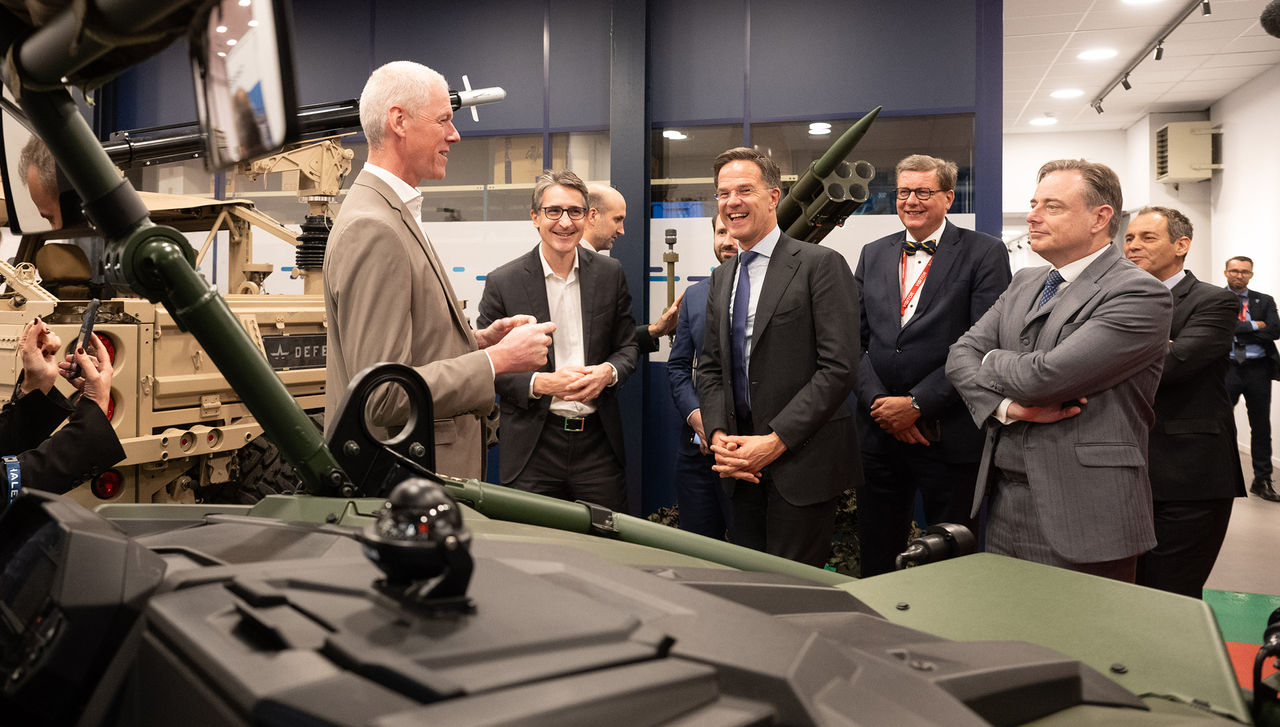 NATO Secretary General Mark Rutte visits Thales Herstal factory