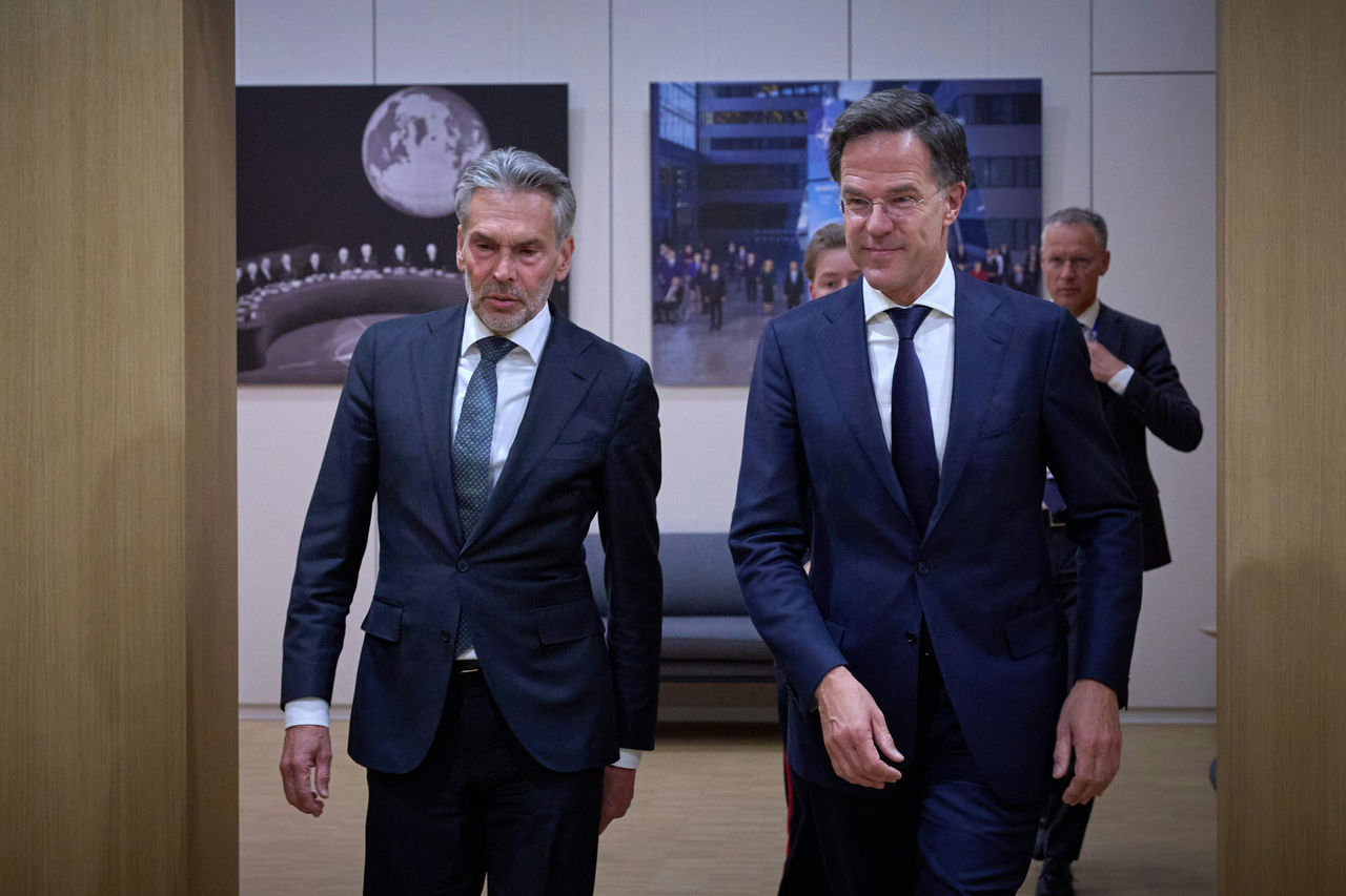 NATO Secretary General Mark Rutte meets with Dick Schoof, Prime Minister of the Netherlands