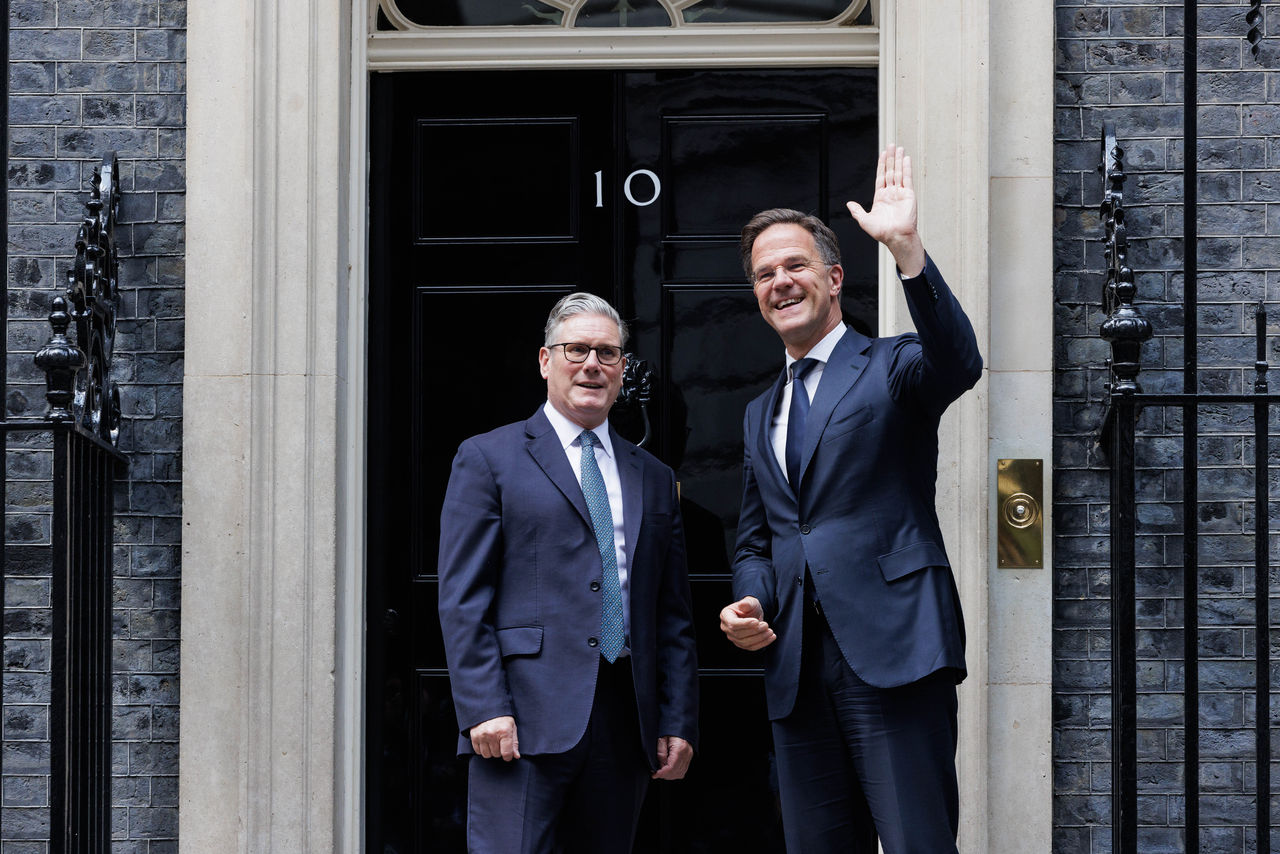 NATO Secretary General Mark Rutte and UK Prime Minister Keir Starmer