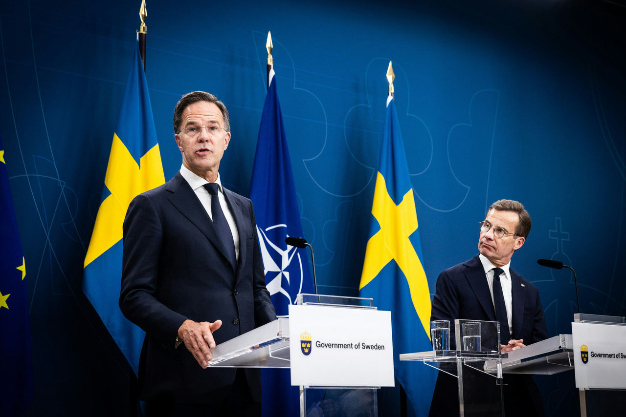 Press conference by the NATO Secretary General Mark Rutte and Ulf Kristersson, Prime Minister of Sweden