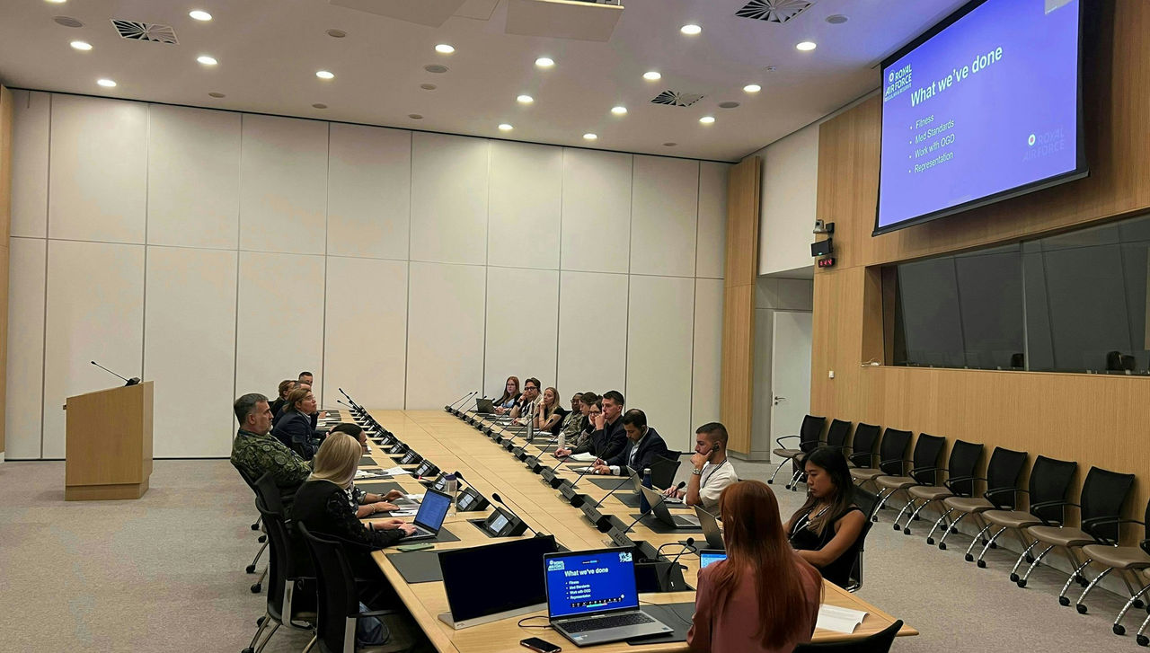 The International Military Staff (IMS) Office of the Gender Advisor (GENAD) hosts its monthly “Deep Dive” session