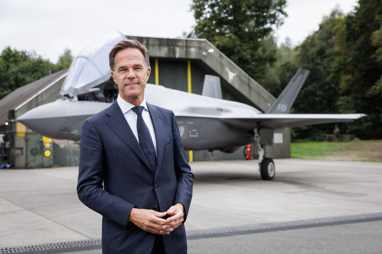 NATO Secretary General Mark Rutte at Volkel Air Base