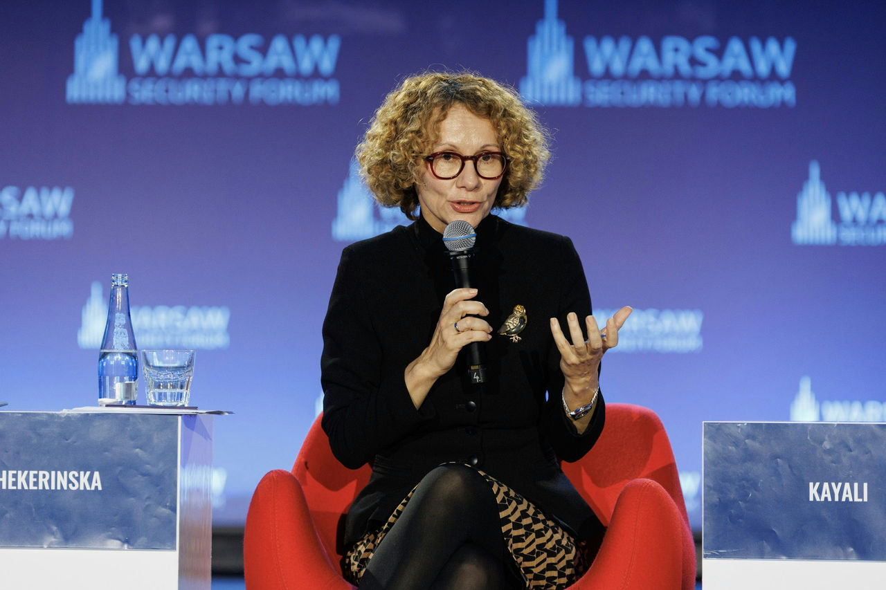 NATO Deputy Secretary General Radmila Shekerinska attends the Warsaw Security Forum