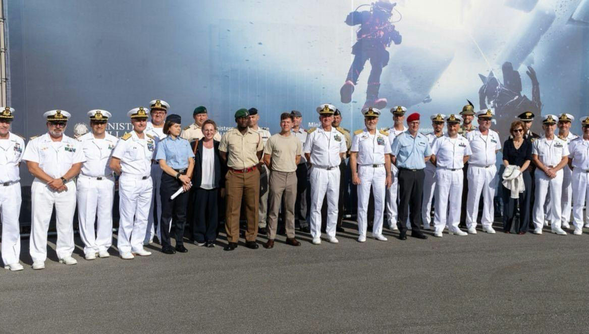 The Chair of the NATO Military Committee Admiral Giuseppe Cavo Dragone travelled to Italy to partake as a keynote speaker at the SEAFUTURE 2025 Conference