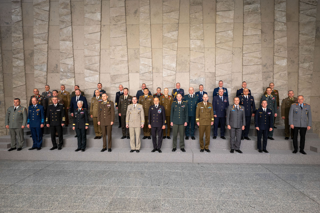 Family Photo of Allied Chiefs of Defence