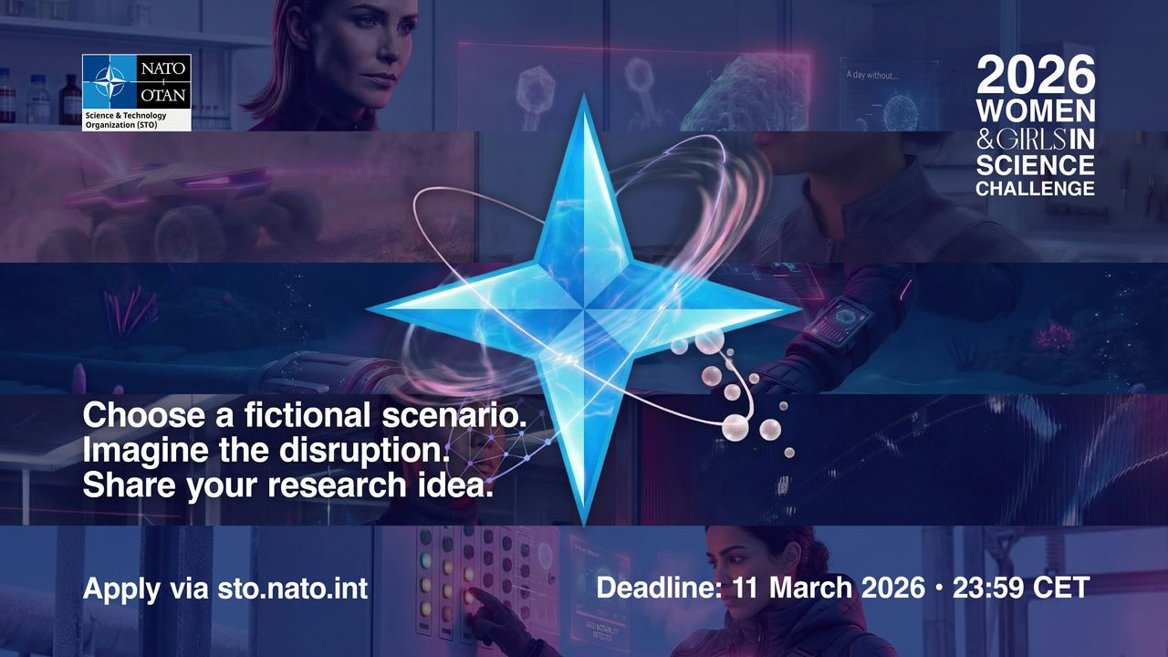 The NATO Science and Technology Organization (STO) launches the 2026 Women and Girls in Science Challenge (WGS)