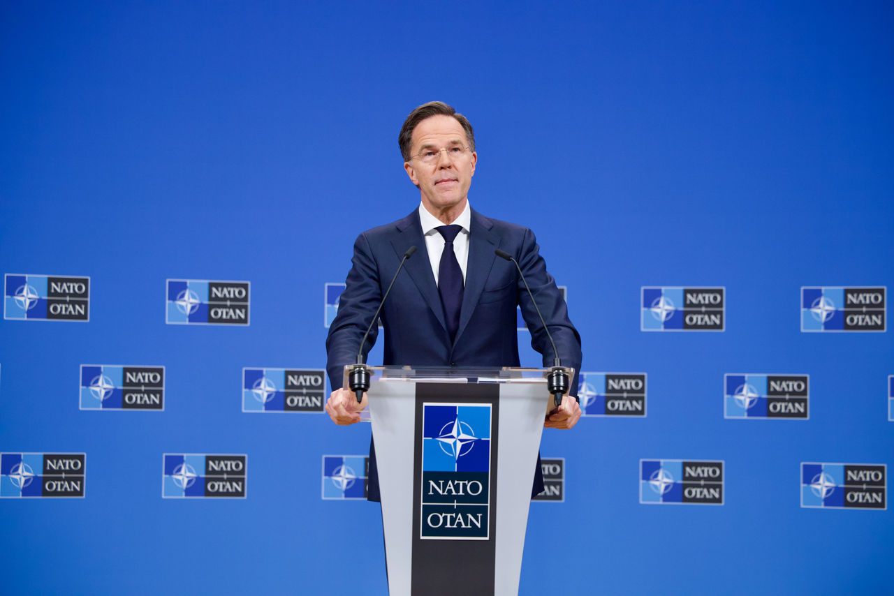 Press conference by the NATO Secretary General Mark Rutte for the launch of his Annual Report for 2025
