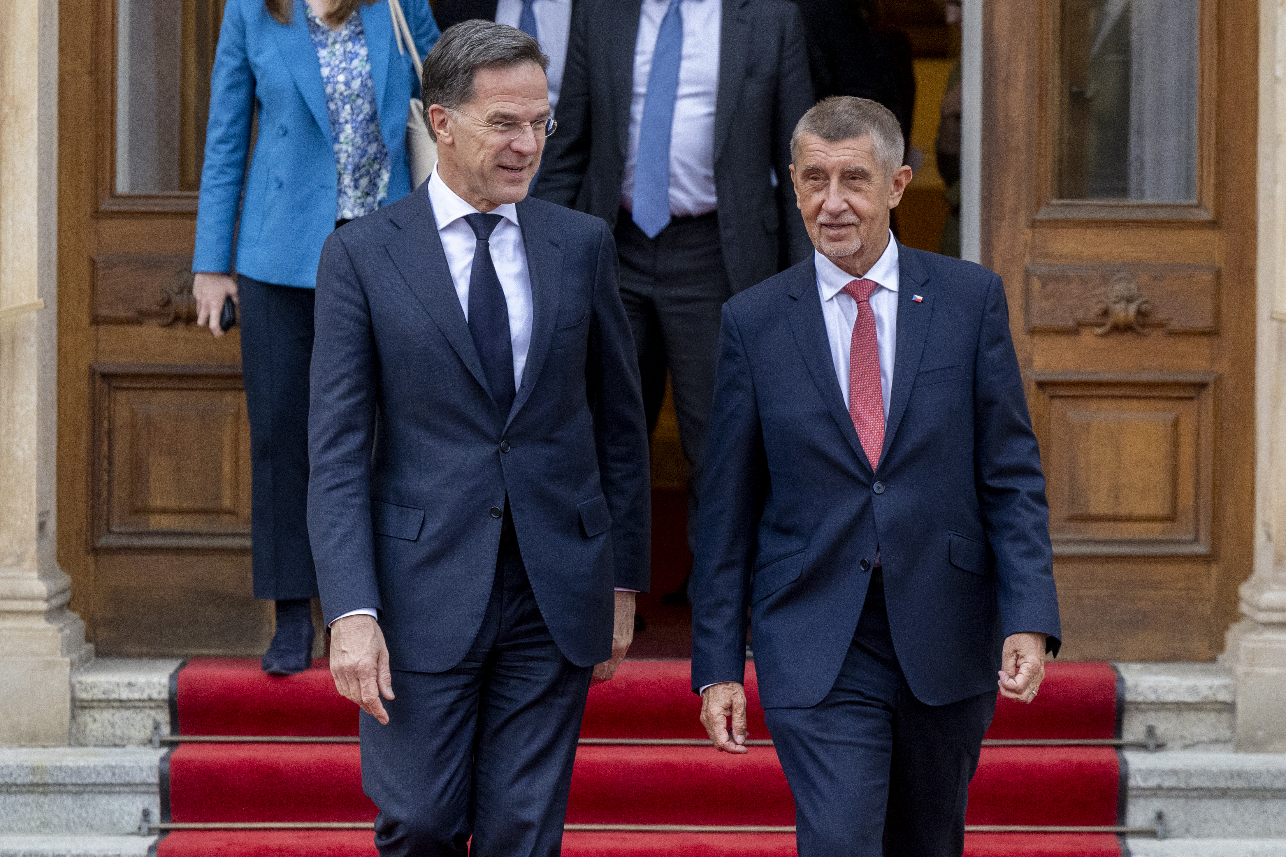 NATO Secretary General Rutte meets Czech PM Babiš in Prague on defense spending and Euro-Atlantic security