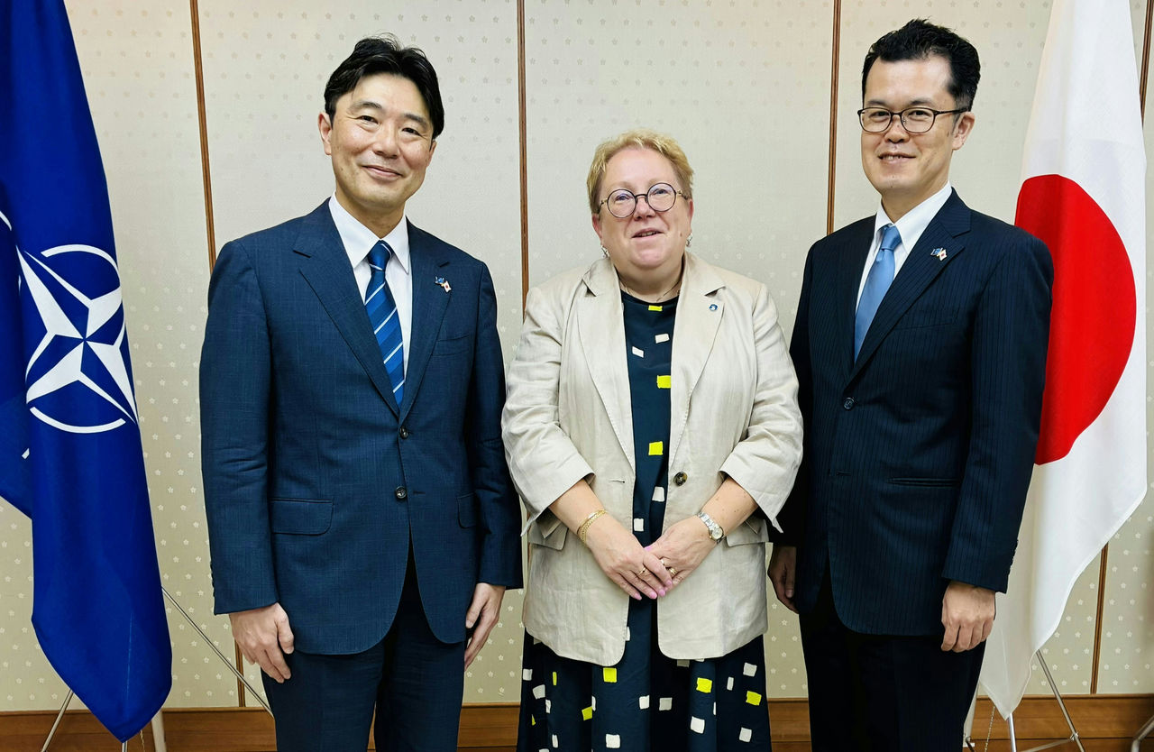 ASG Tarja Jaakkola held the 2nd NATO-Japan Defence Industrial Cooperation and Capabilities Dialogue co-chaired with Mr Takizawa Go, Deputy Commissioner of ATLA, and Mr Hatada Hiroyuko, Deputy Director-General of METI.