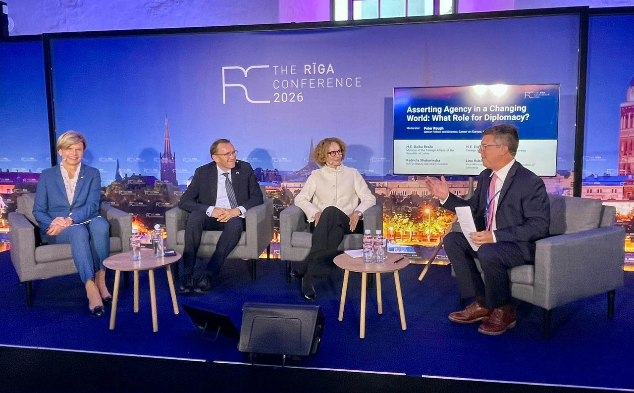 NATO Deputy Secretary Radmila Shekerinska General addresses the Riga Conference 2026