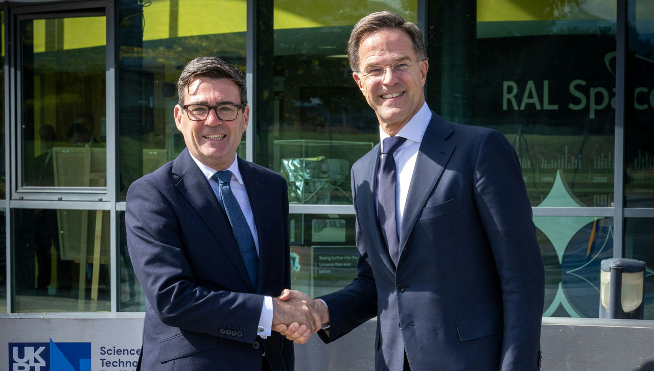 NATO Secretary General Mark Rutte meets with the Prime Minister of the United Kingdom, Andy Burnham