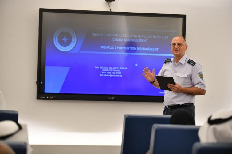 The NATO-Istanbul Cooperation Initiative Regional Centre in Kuwait hosted a course on Crisis Management and Disaster Response