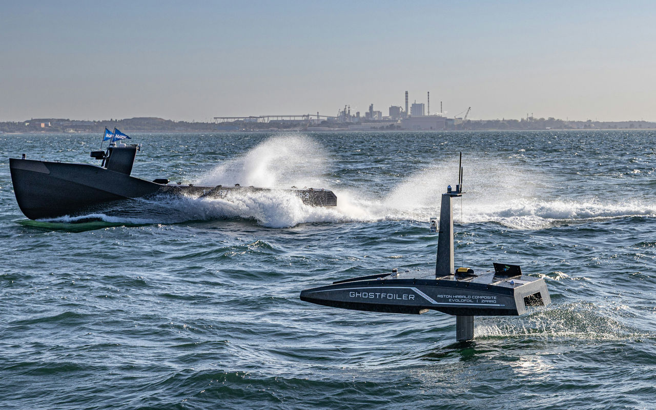 Uncrewed Surface Vessels (USV) are put through their paces during maritime trials at REPMUS 2026. The exercise brought NATO Allies, partners and industry together in Portugal to test the latest unmanned and autonomous technologies in a real-world maritime environment.