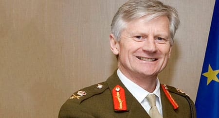 Lieutenant General David Leakey is Director-General of the European Union Military Staff (© Council of the European Union)
)
