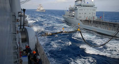 Perfect pump: NATO naval operations have required high levels of cooperation (© JFC Naples )
)