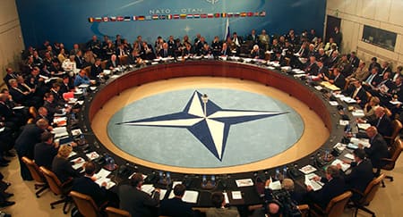 A more political NATO                Debating new threatsPolitical say in operationsReaching out to new actorsEnlightened debate