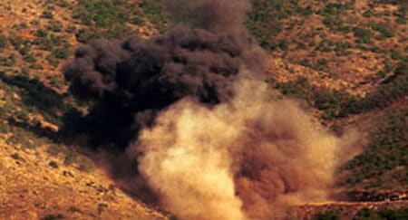 Big bang: PfP Trust Funds have paid for the destruction of more than 2 million anti-personnel land mines (© NATO)
)